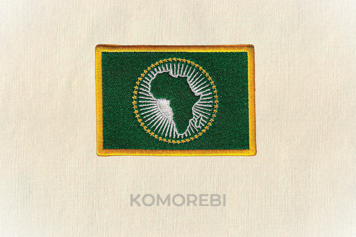 Union Africaine - Drapeau Brodé