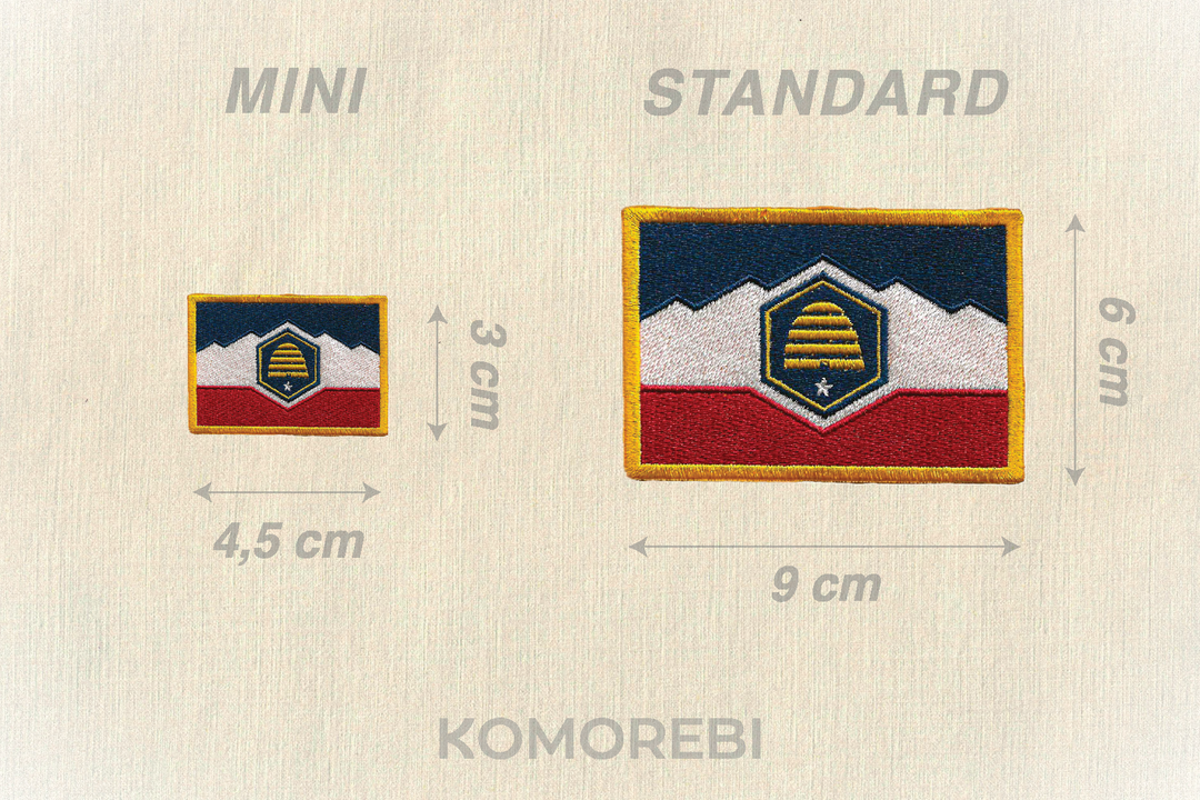 Utah - Drapeau Brodé