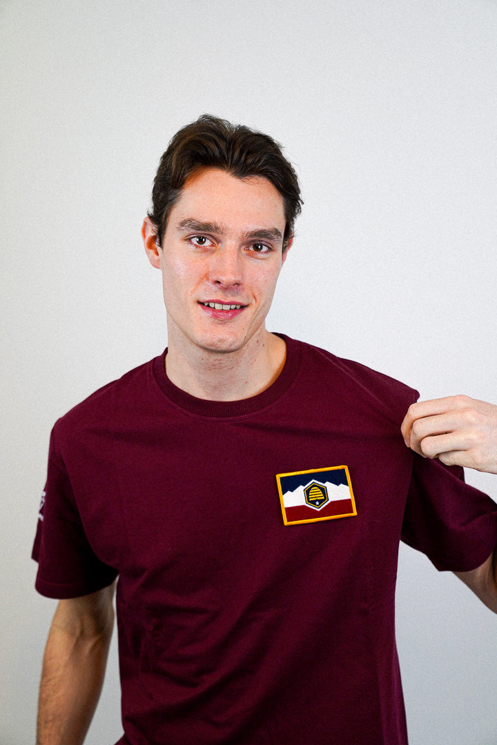 Utah • T-shirt mit Flagge