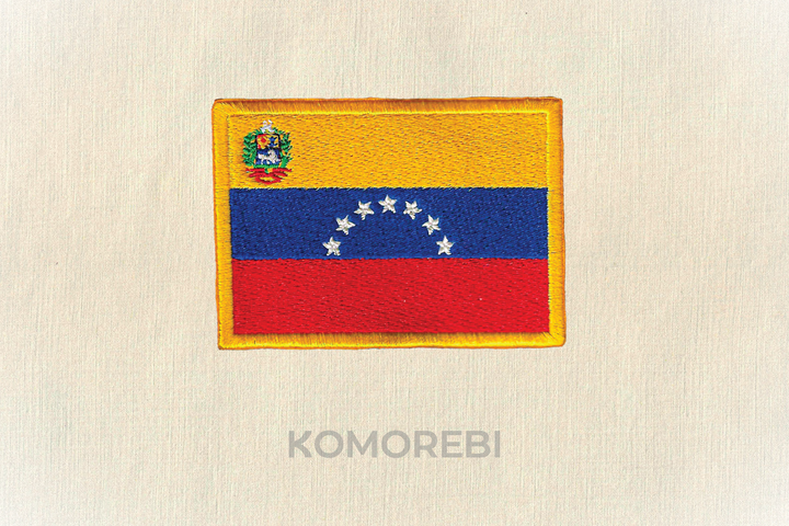 Venezuela '7 Étoiles' (1930-2006) - Drapeau Brodé
