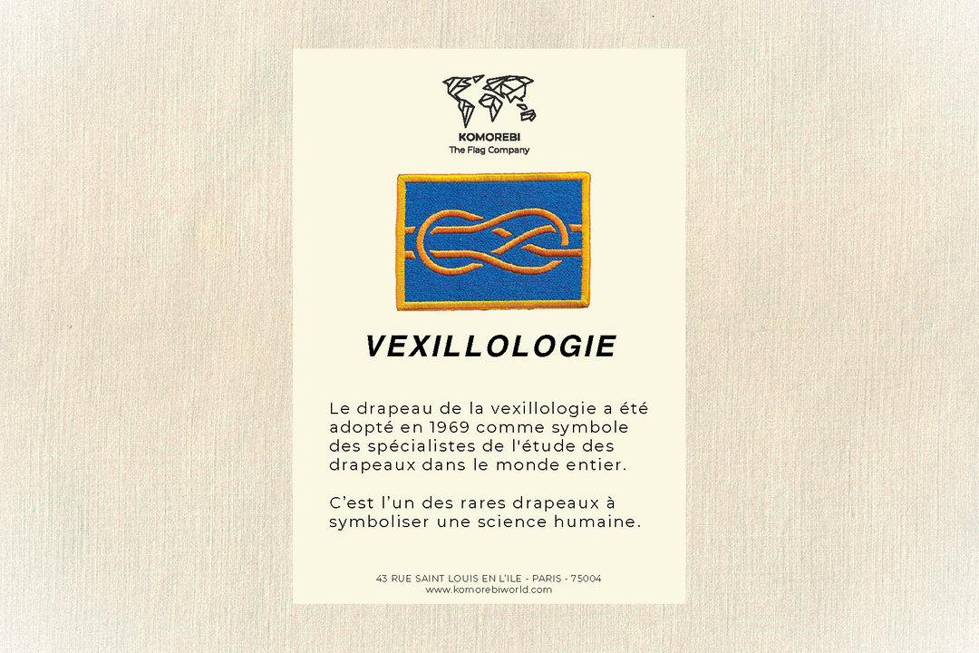 Vexillologie - Drapeau Brodé