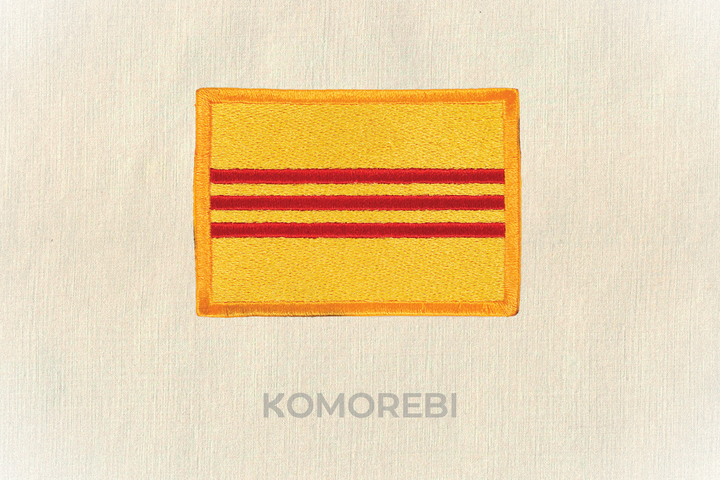 Vietnam du Sud (1955-1975) - Drapeau Brodé