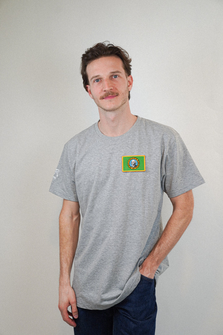 Washington • T-Shirt mit Flagge