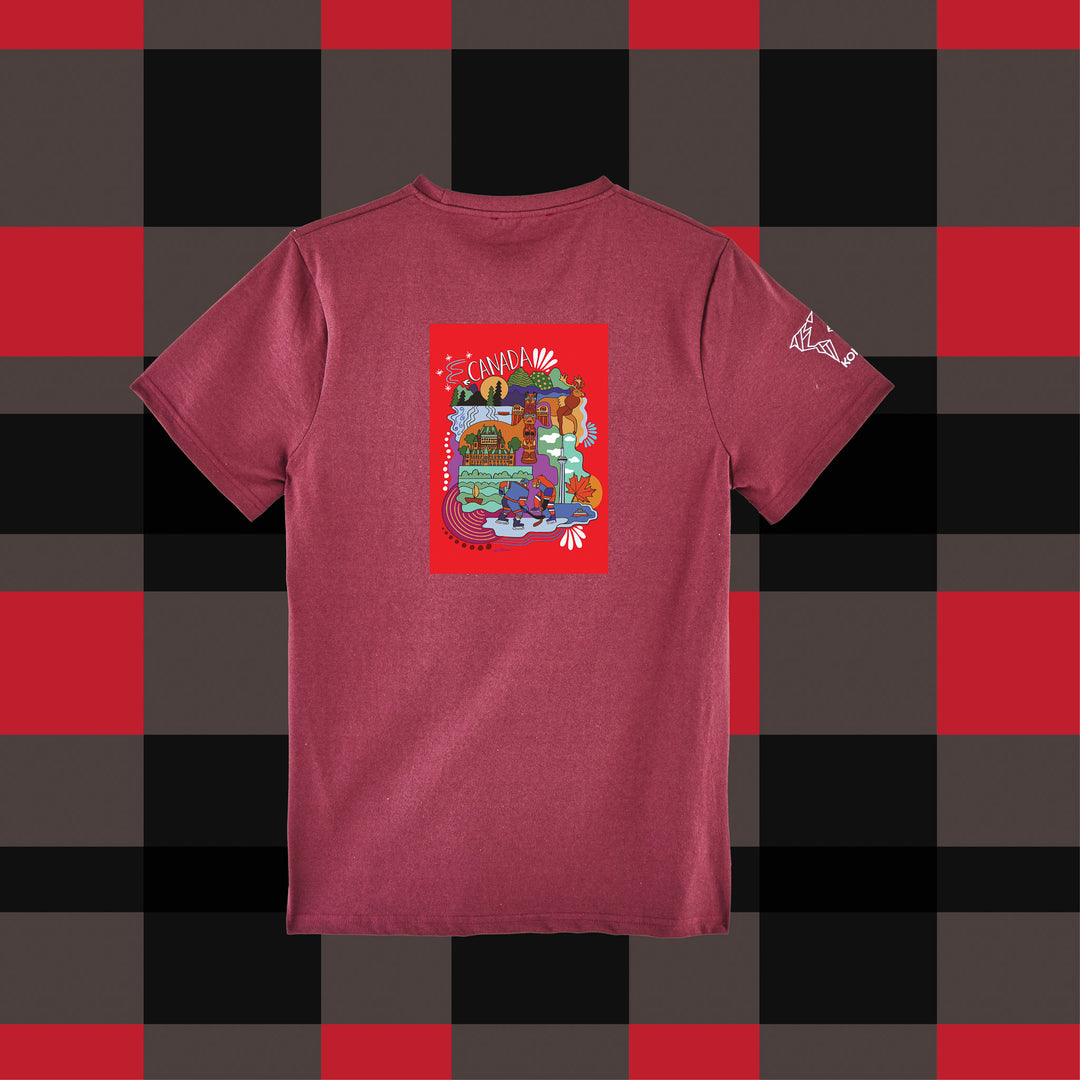 Canada • Komorebi x ValeMontero • T-shirt