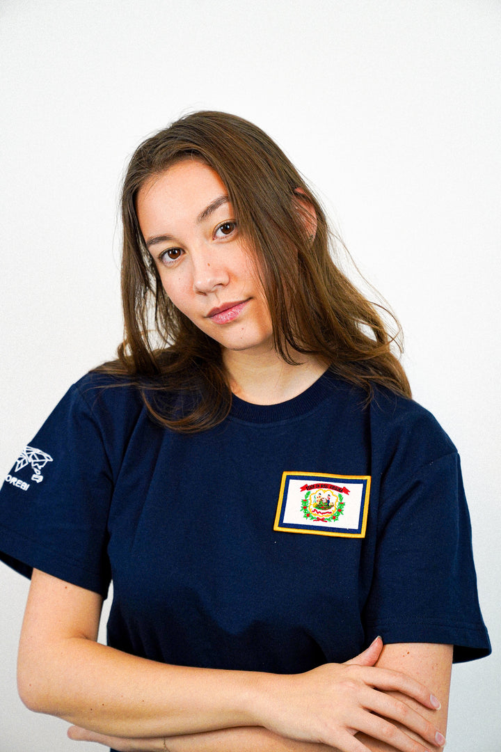 Virginie-Occidentale • T-shirt mit Flagge