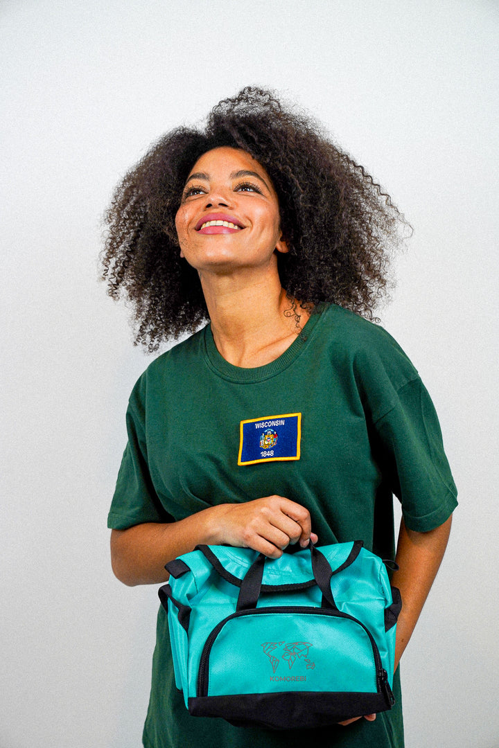 Wisconsin • T-Shirt mit Flagge