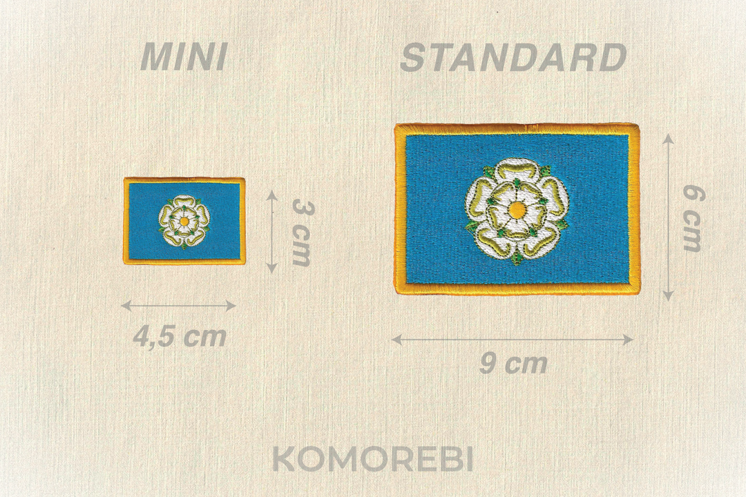 Yorkshire - Drapeau Brodé