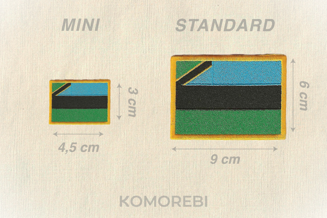 Zanzibar - Drapeau Brodé