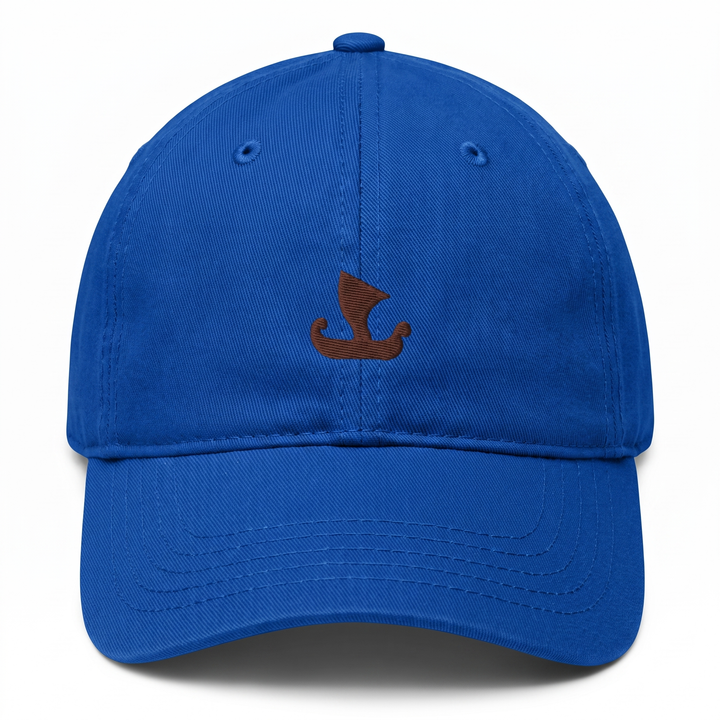 Casquette Bleu Roi — Bateau de Paris, vue de face