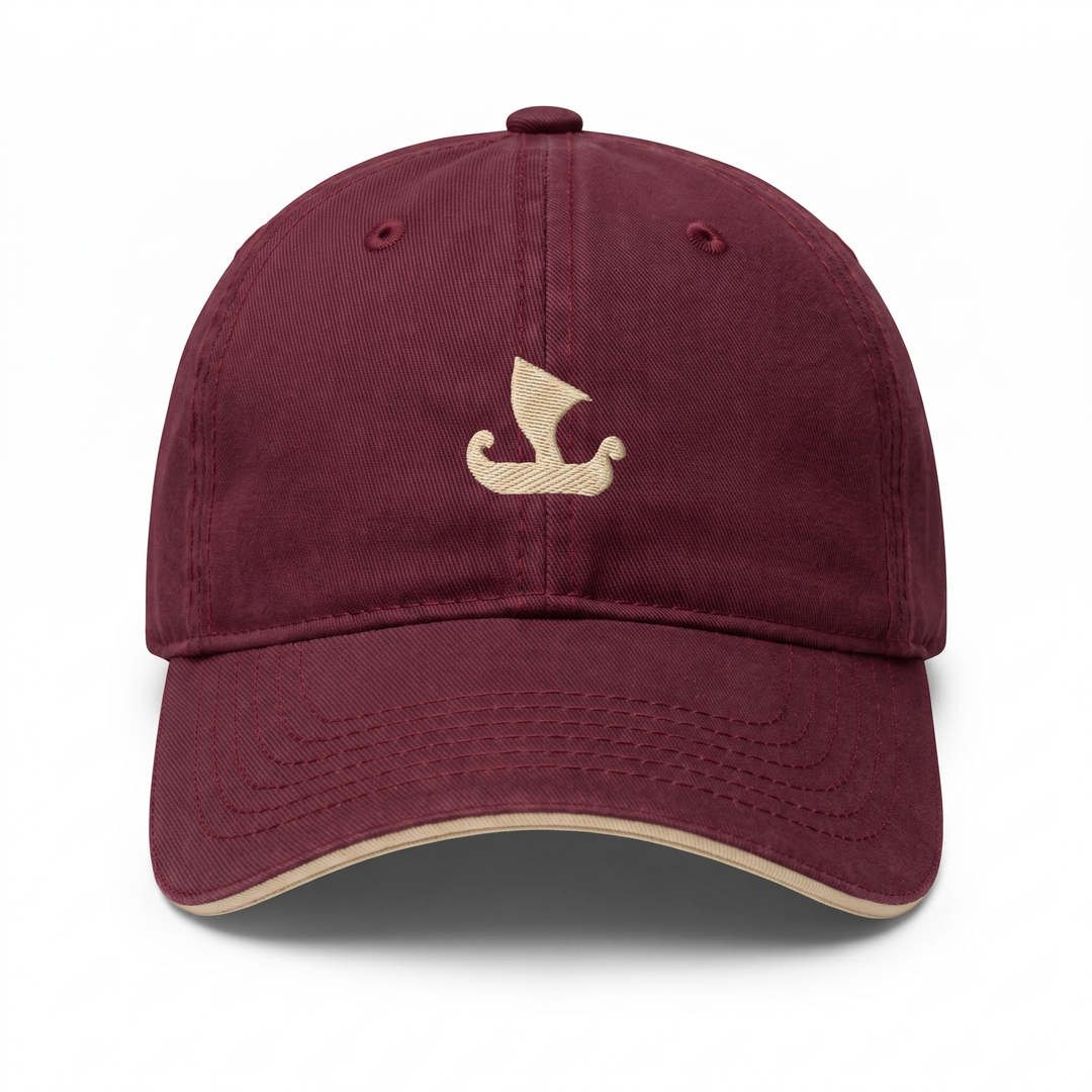 Casquette Bordeaux — Bateau de Paris, vue de face