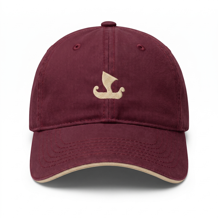 Casquette Bordeaux — Bateau de Paris, vue de face