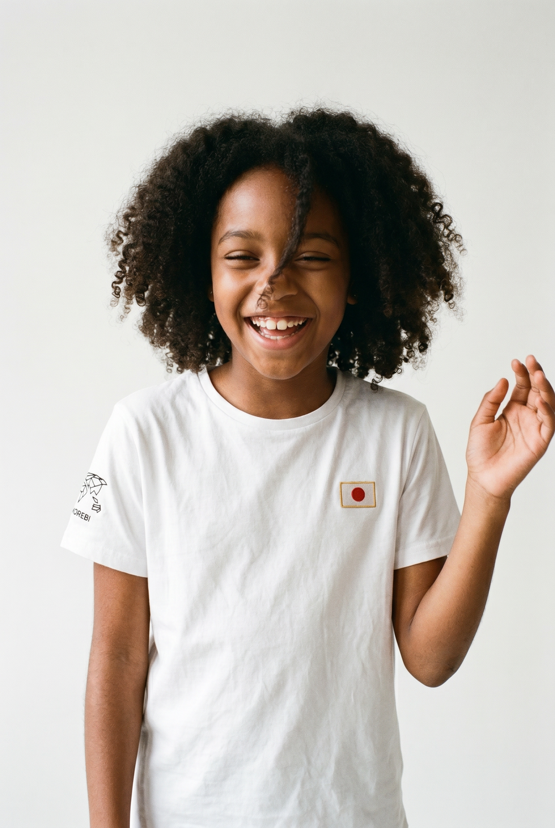 T-shirt drapeau enfant - Blanc