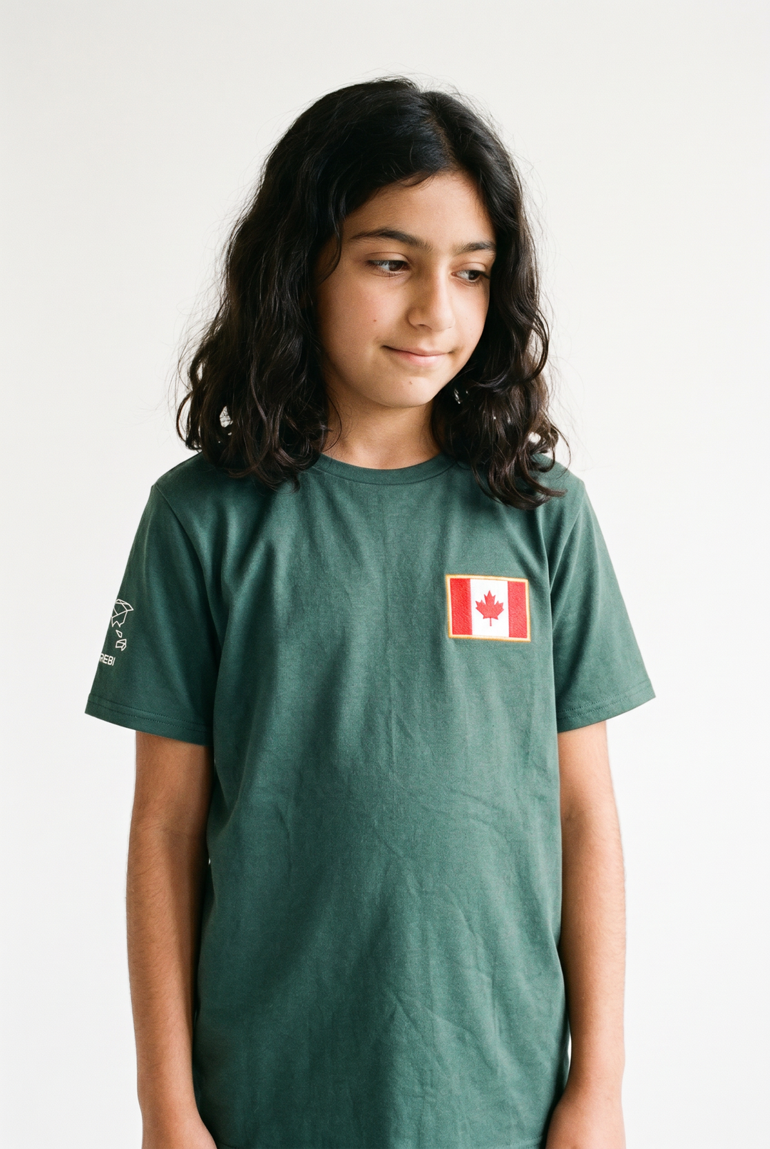 T-shirt drapeau enfant - Vert Amazone