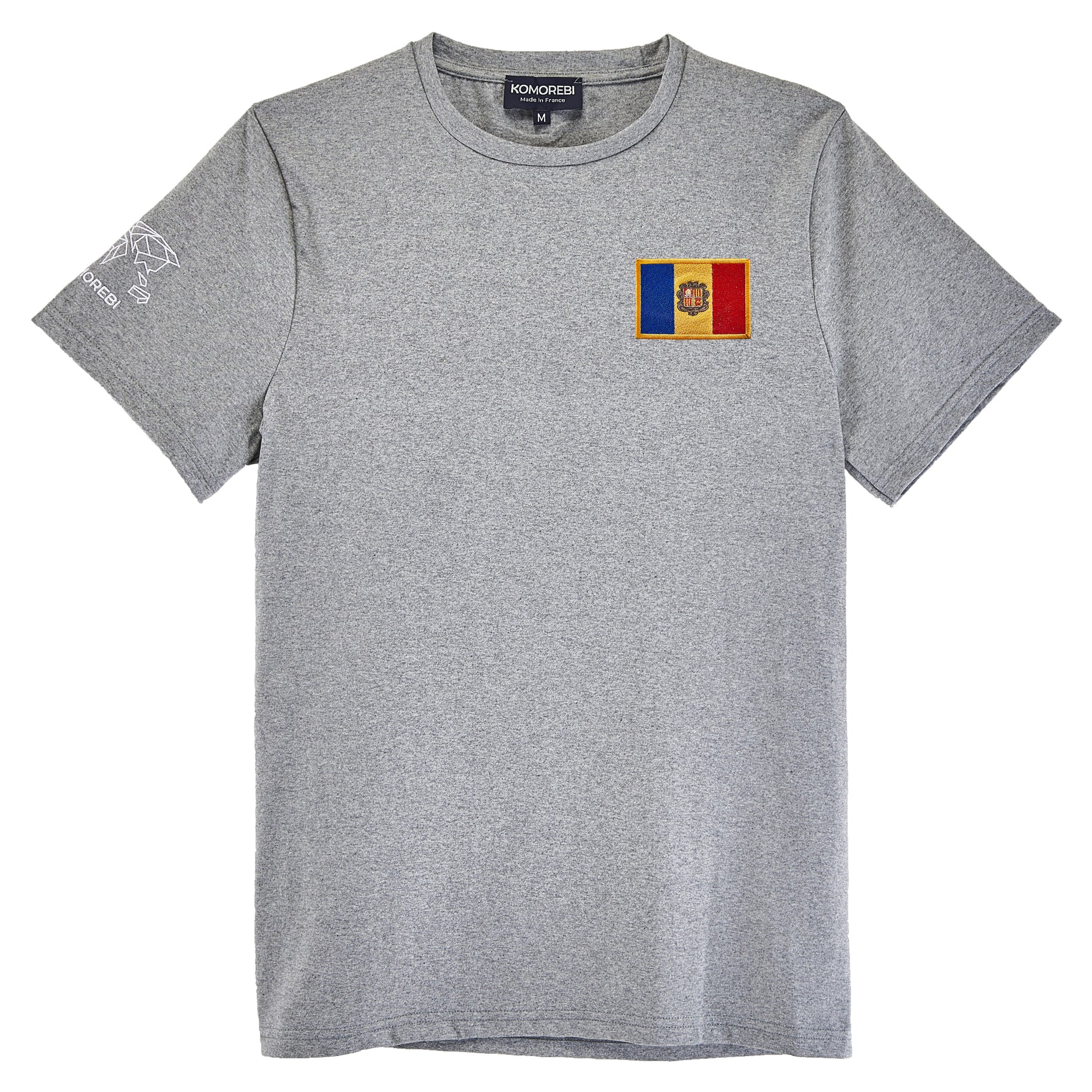 Photo Tshirt Andorre gris