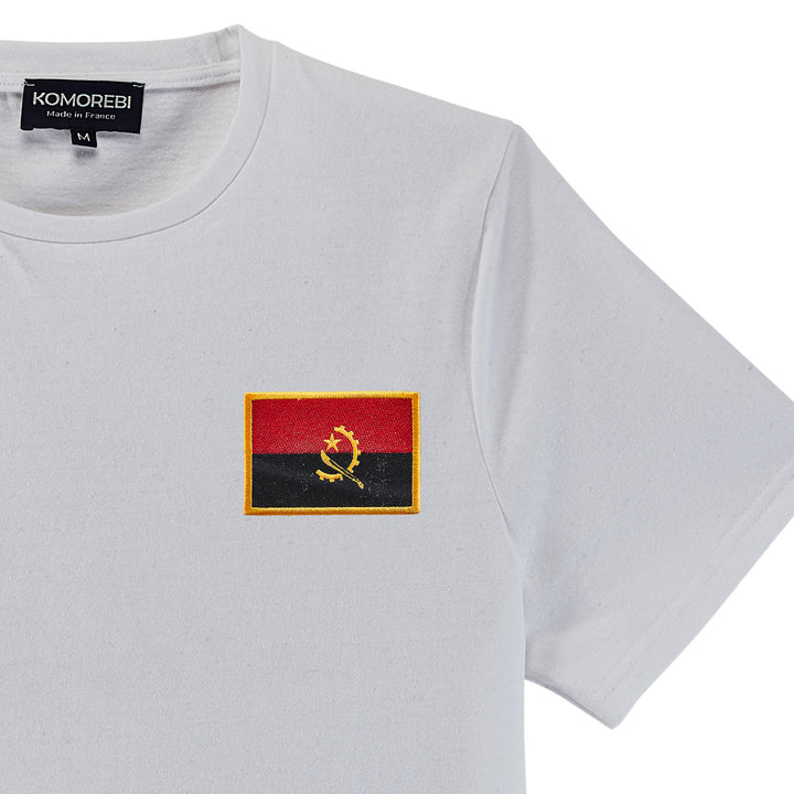 Photo Tshirt Angola blanc