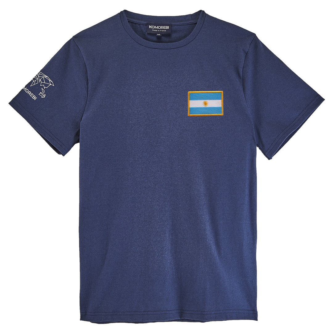 Photo Tshirt Argentine Bleu