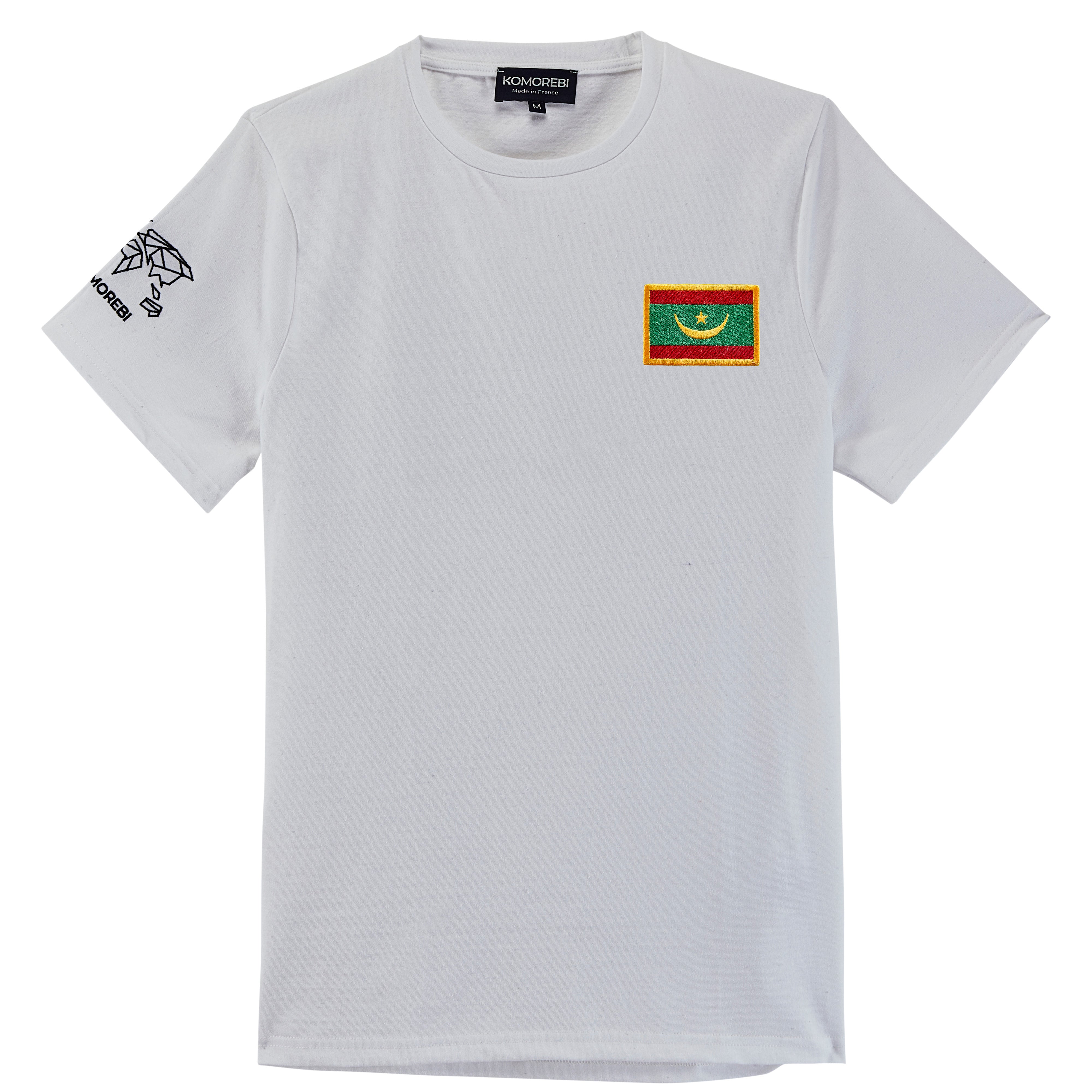 Chicorées Mauritanie Drapeau Mauritanien Jour Football T-Shirt 100% Coton