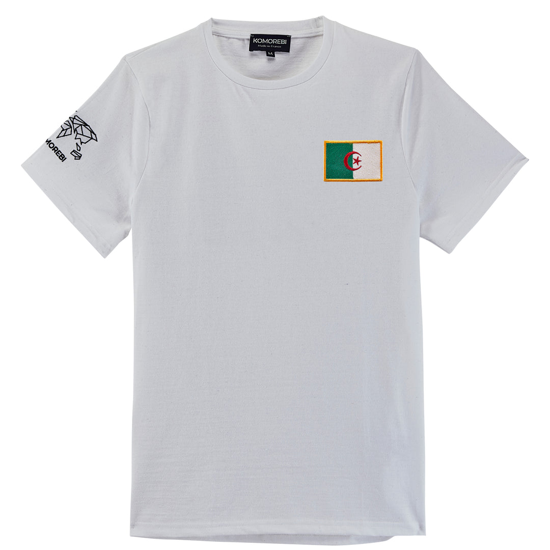 Photo Tshirt Algérie blanc 2