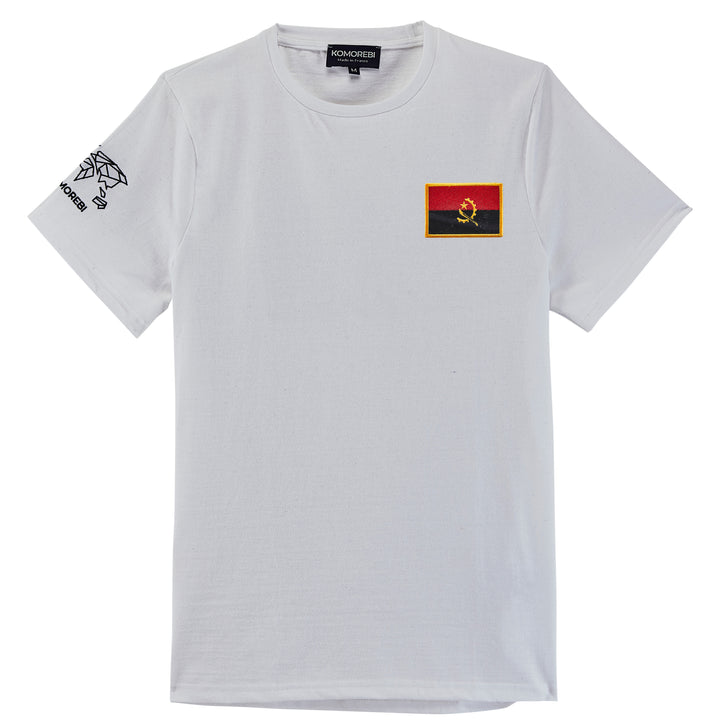 Photo Tshirt Angola blanc 2